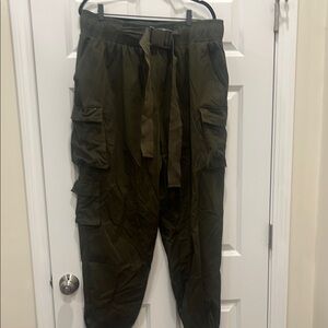 Gabifresh x FTF Green Cargo Pants